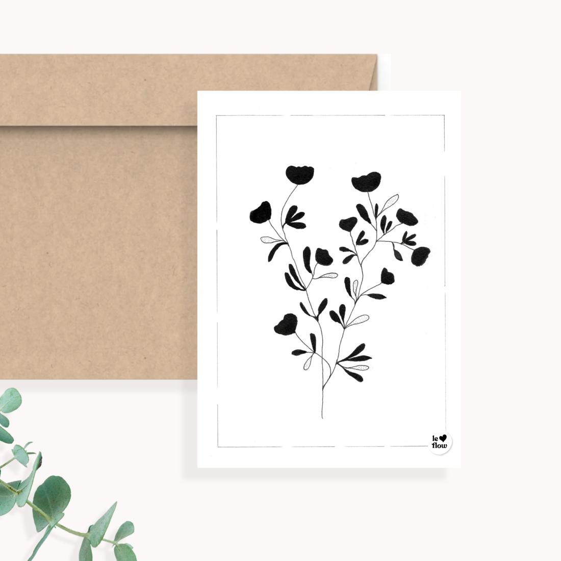 Végétal encre de chine 2