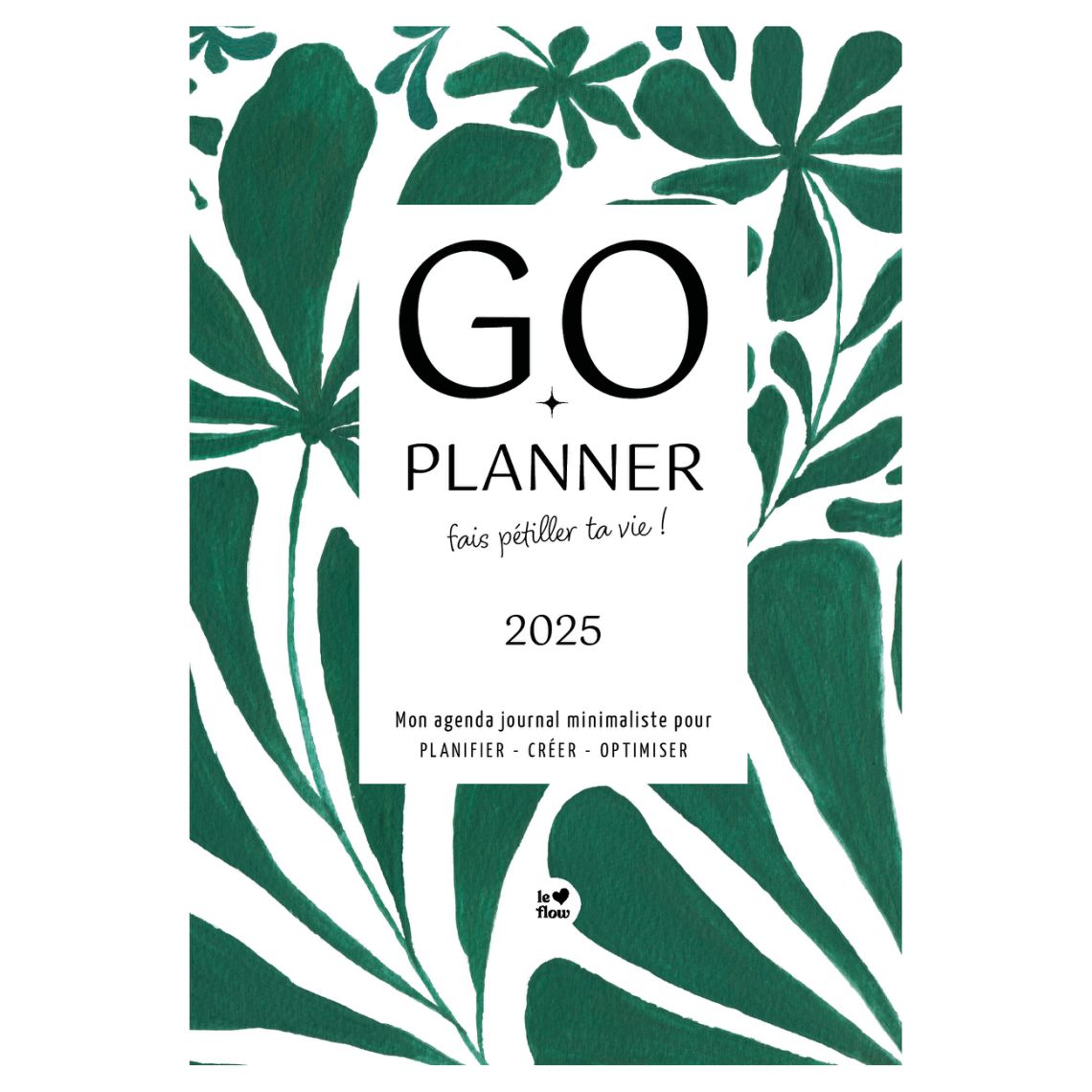 2025 Agenda planner feuillage