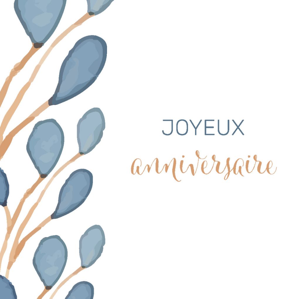 Carte message fleuriste