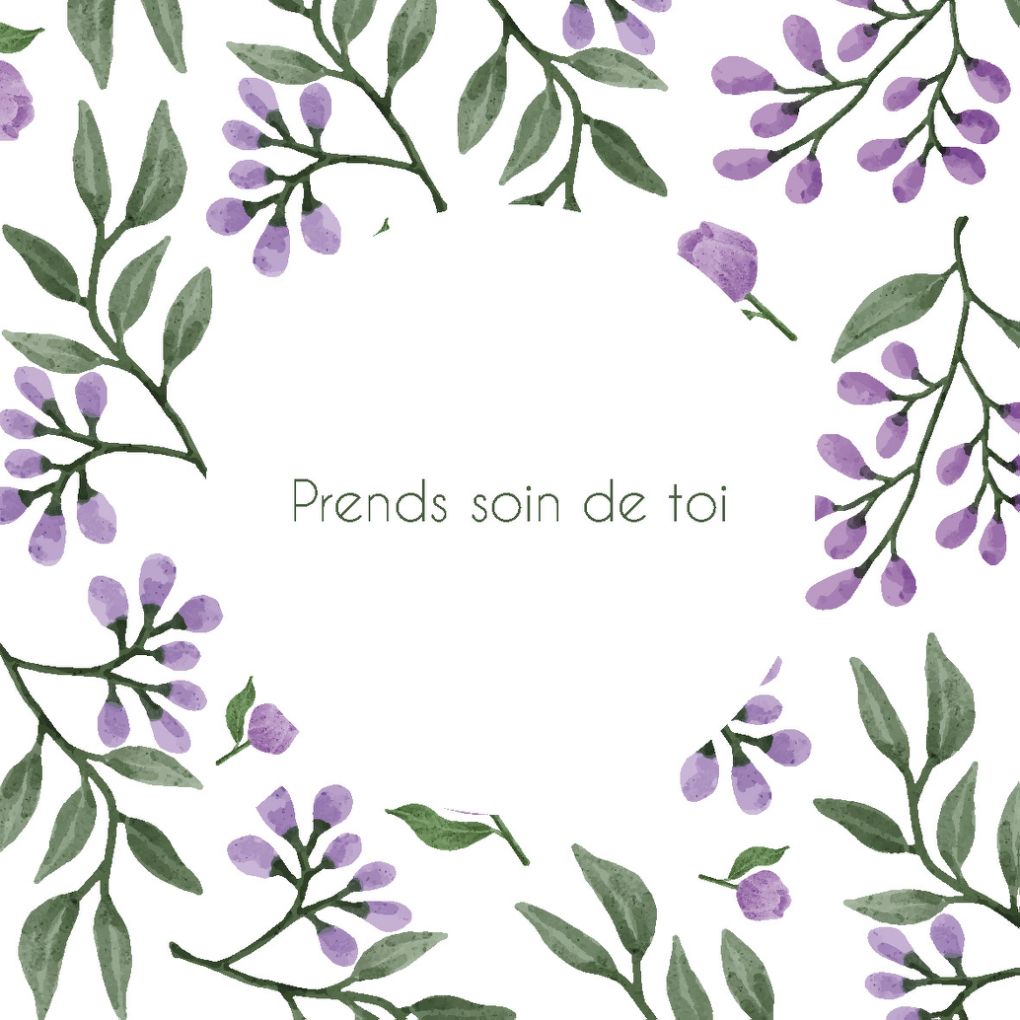 Carte message fleuriste
