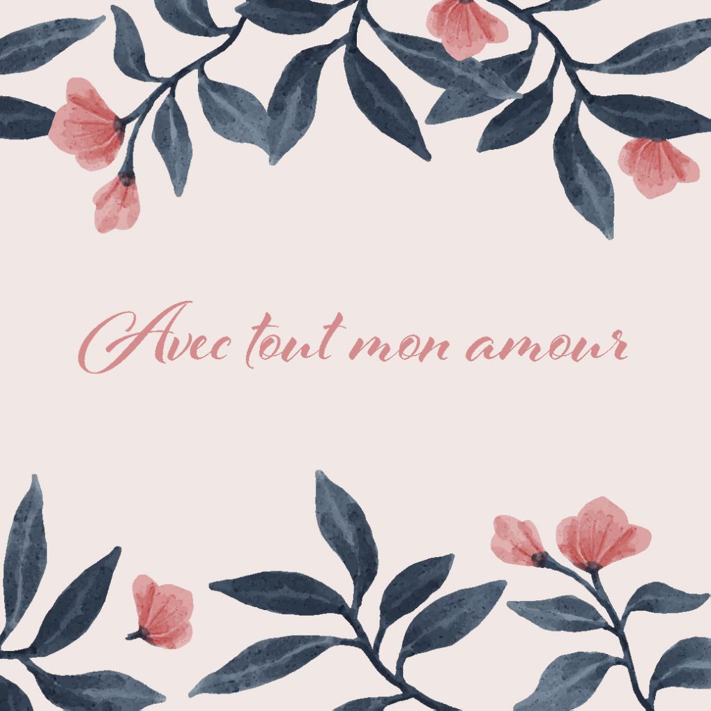 Carte message fleuriste