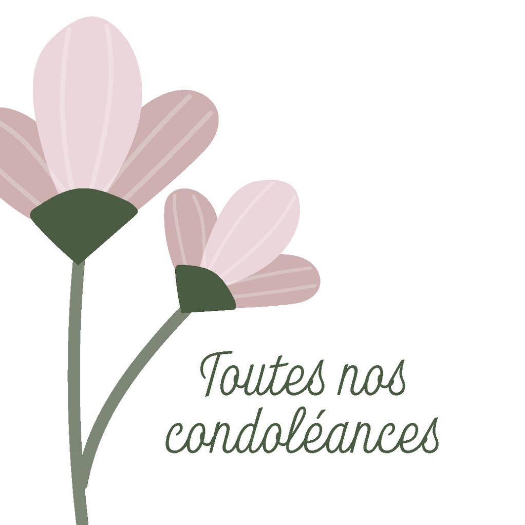 Carte message fleuriste