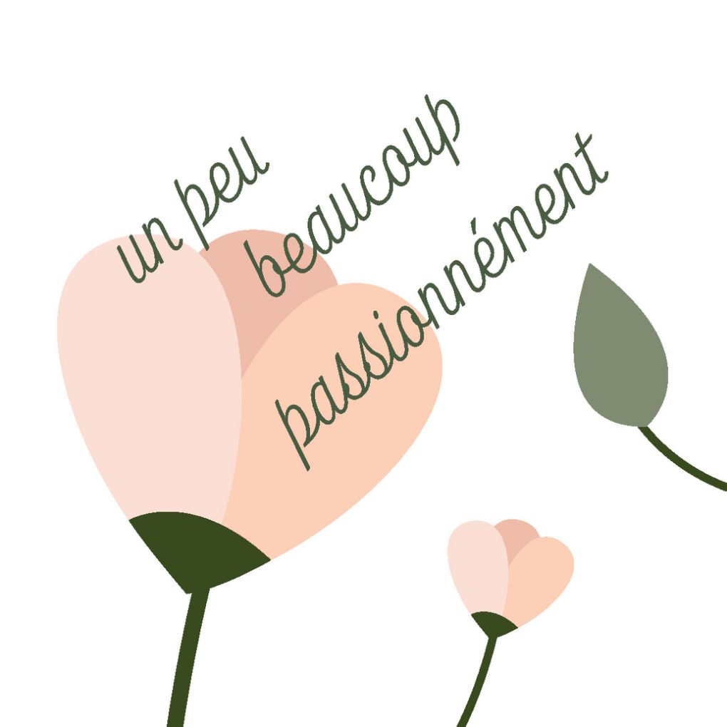 Carte message fleuriste