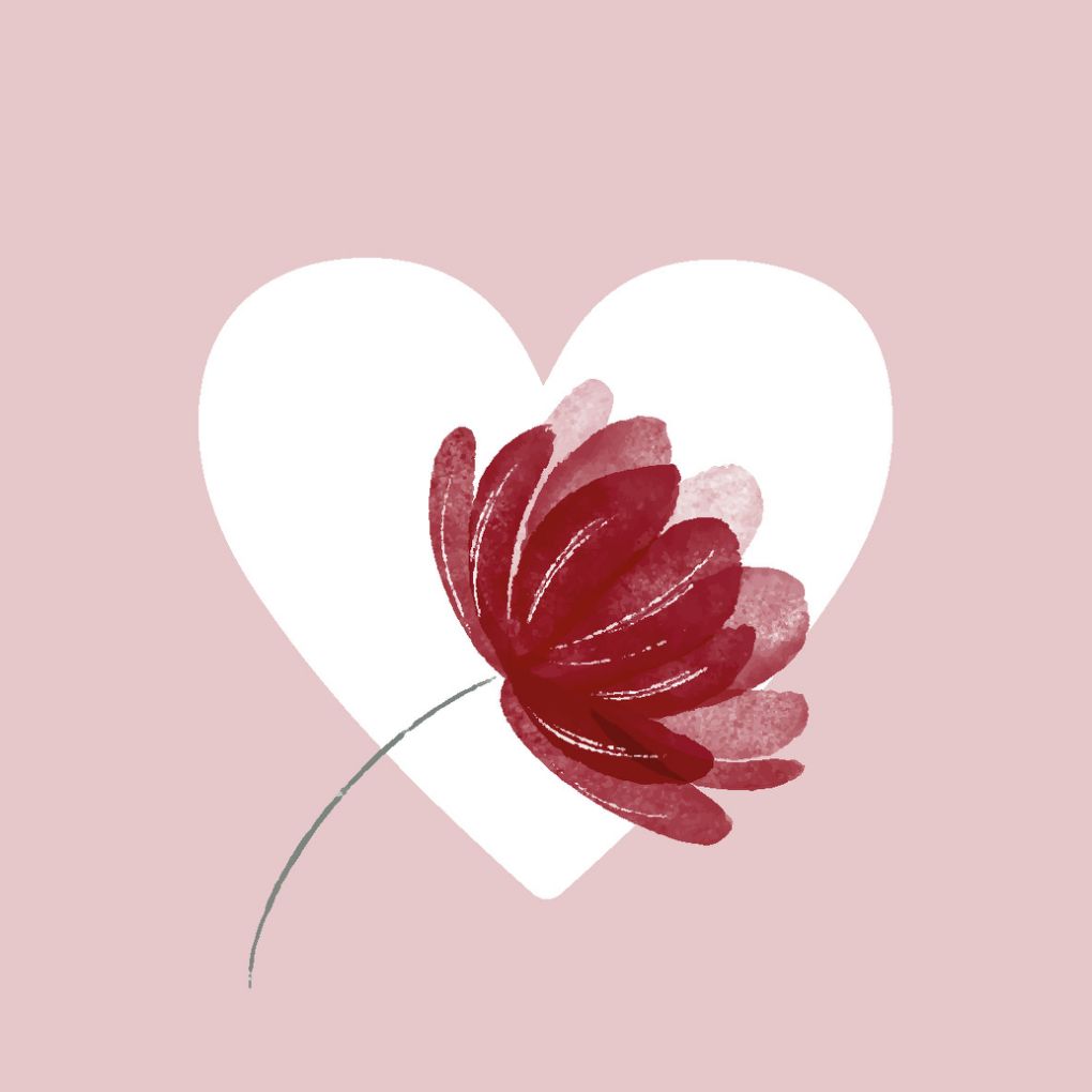 Carte message fleuriste
