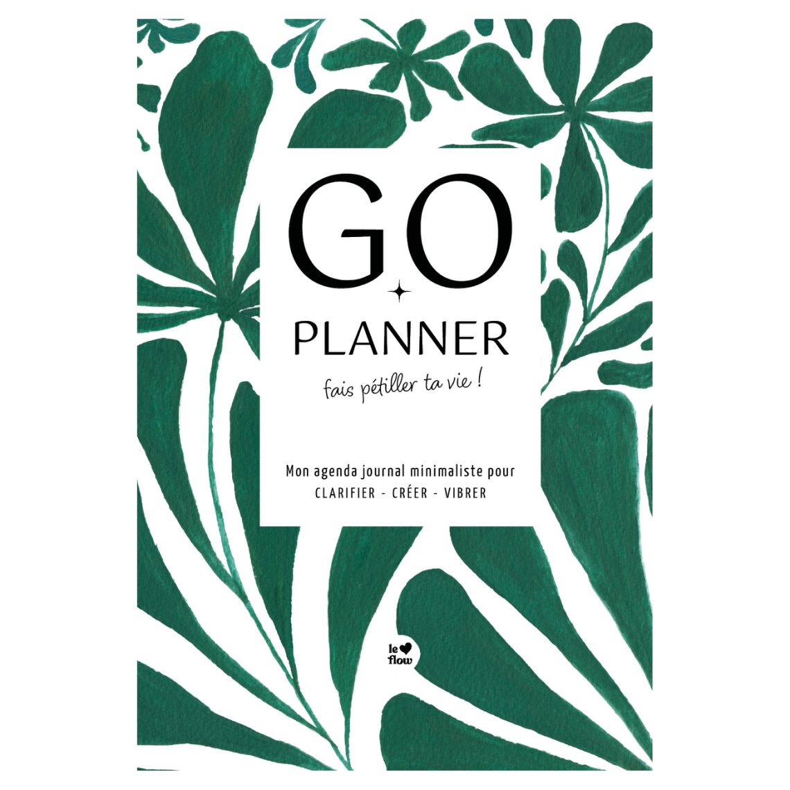 Agenda planner feuillage - non daté