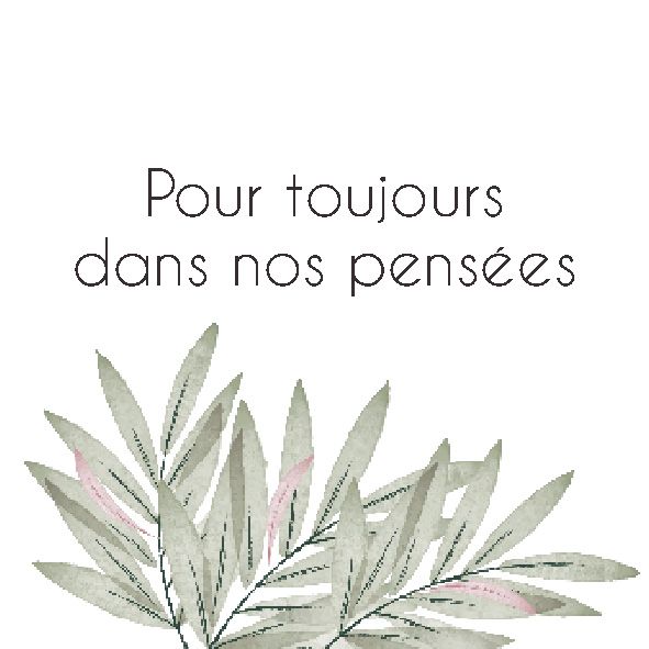 Carte message fleuriste
