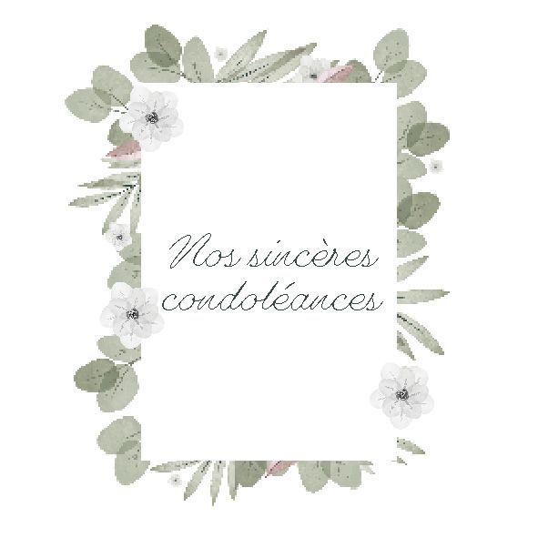 Carte message fleuriste