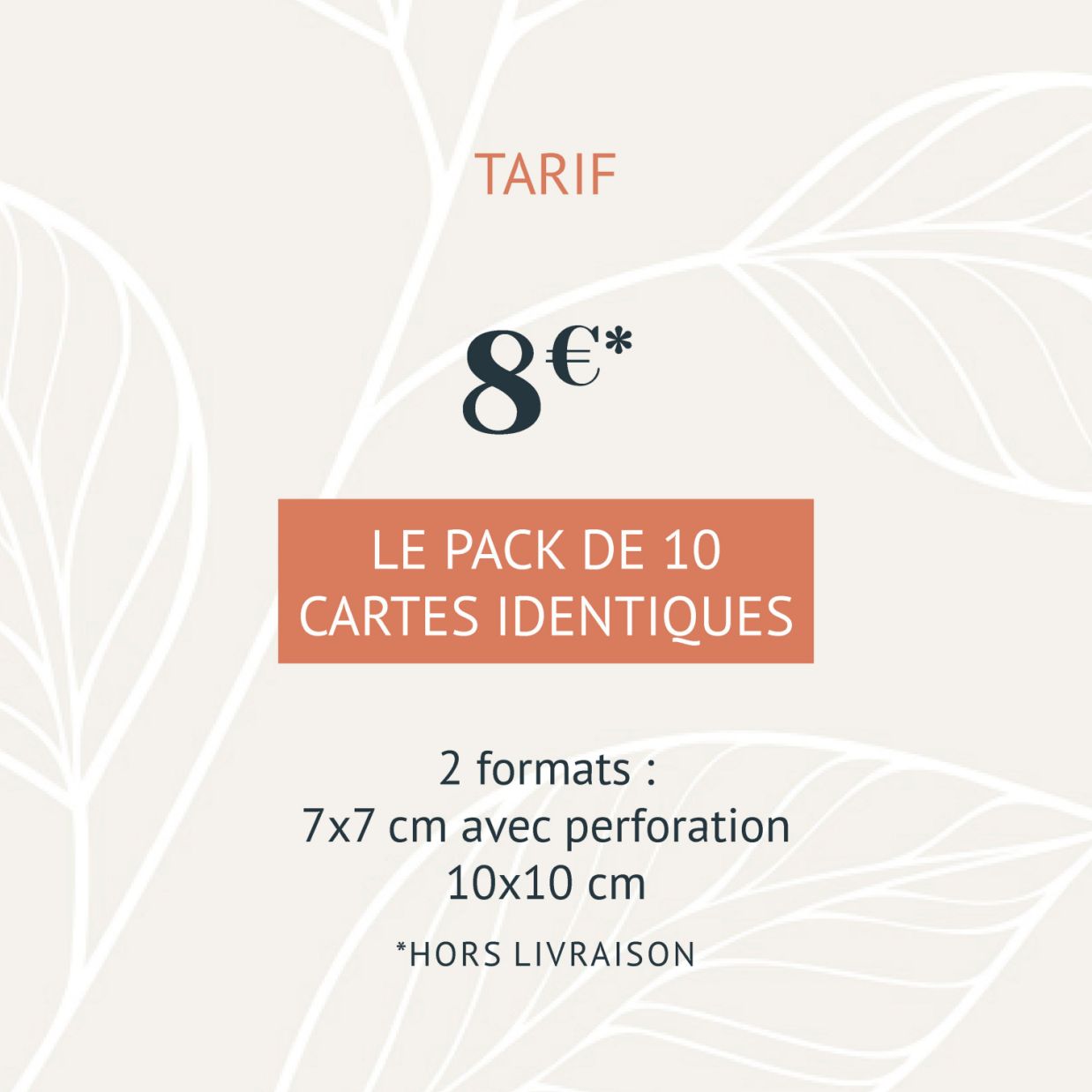 Cartes de circonstance pour bouquet de fleurs