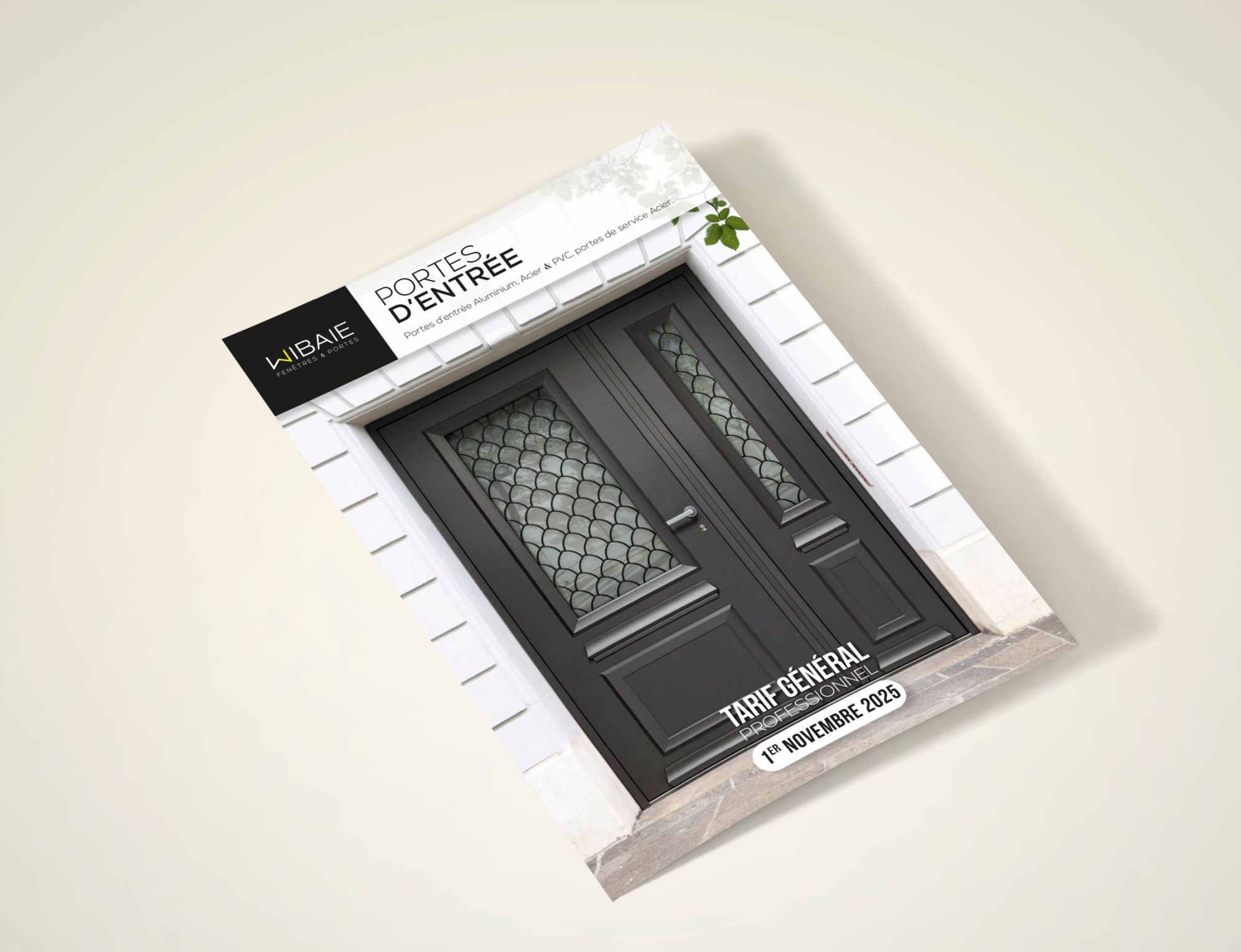 Mise en page catalogue de tarifs industriels