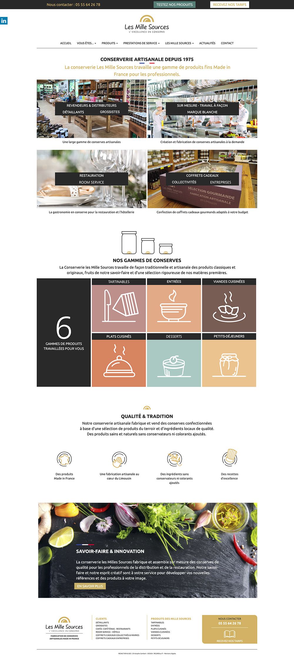 Design identité & site internet