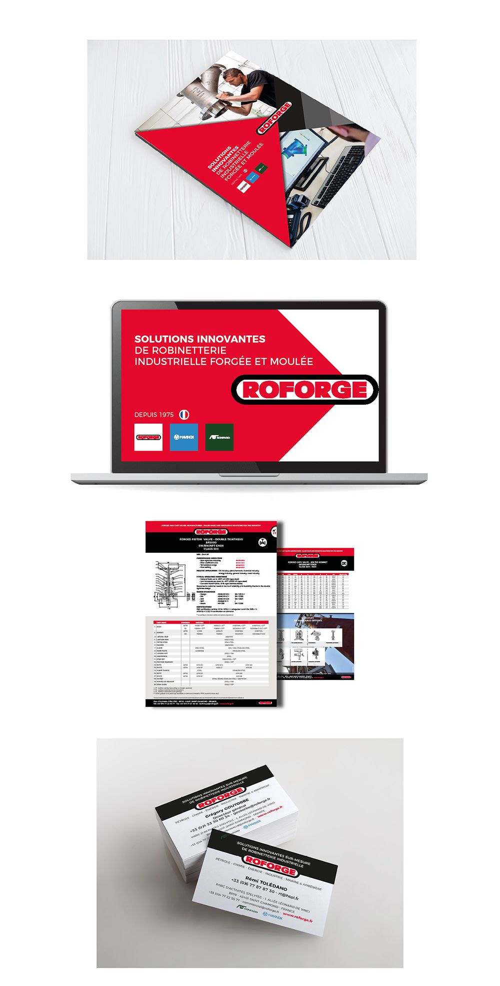 Mise en forme de brochures, fiches techniques, plaquette commerciale, ppt, ...