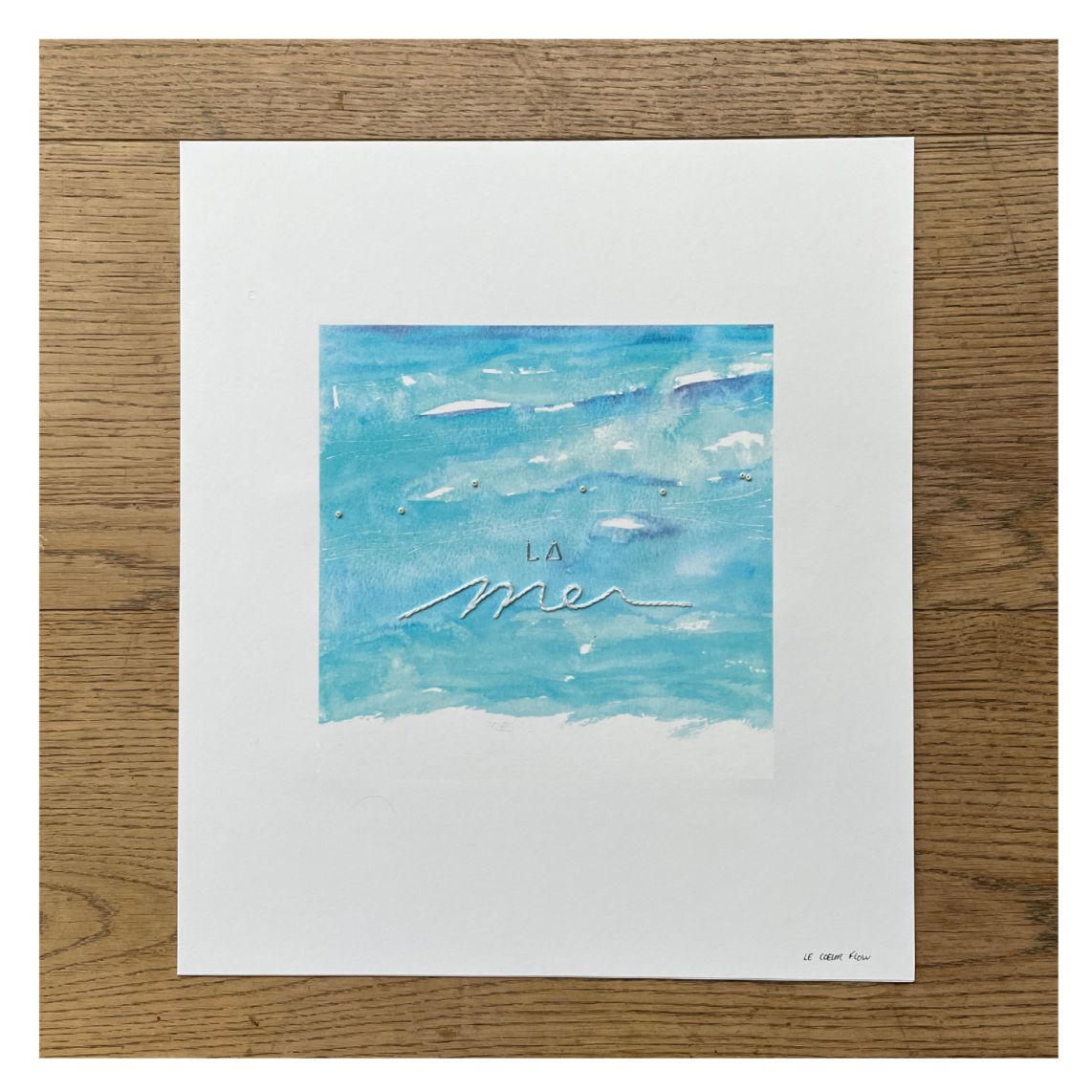 Kits créatifs : affiche à broder