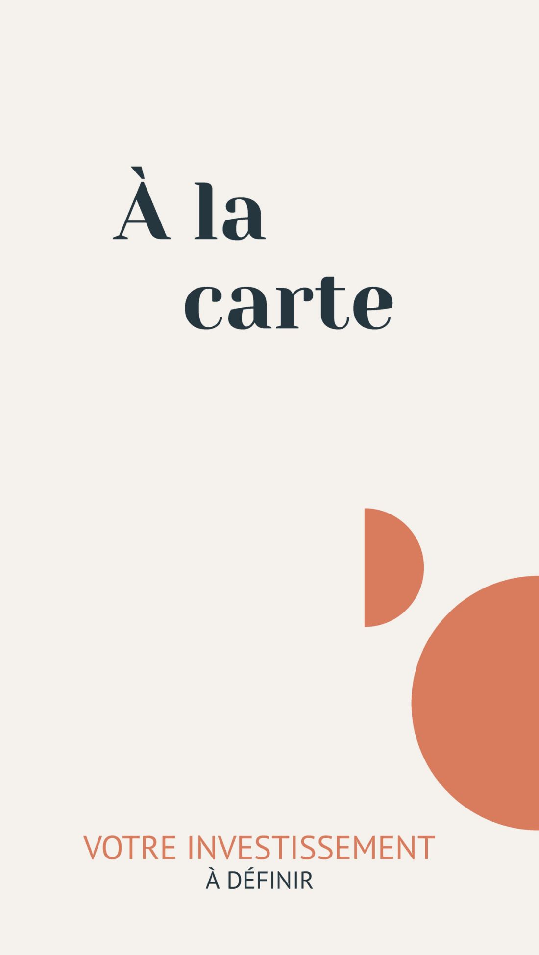 Selon vos besoins, personnalisons la prestation et notre collaboration pour faire rayonner votre marque.