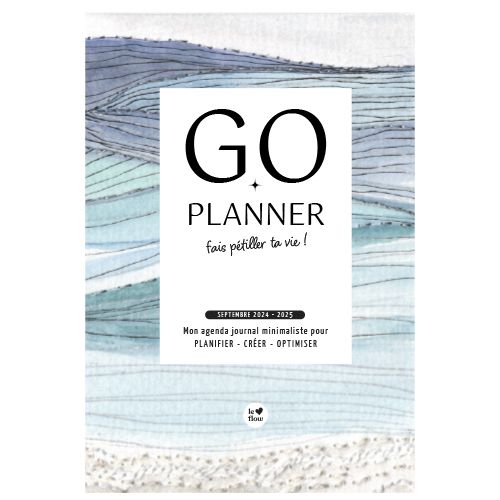 Agenda planner couverture mer